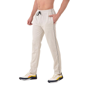Cotton Track Pant for Men | Lower for Man | Comfortable Lower Men with Zip Pocket for Gym, Sports & Casual Wear