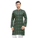Studio Shringaar Men's Cotton Relaxed Fit Straight Kurta