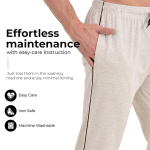 Cotton Track Pant for Men | Lower for Man | Comfortable Lower Men with Zip Pocket for Gym, Sports & Casual Wear