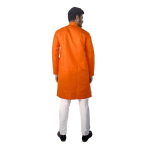 Men's Cotton Blend Solid Kurta pyjama set with Full Sleeves, Regular Fit, Pajama included in package