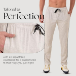 Cotton Track Pant for Men | Lower for Man | Comfortable Lower Men with Zip Pocket for Gym, Sports & Casual Wear