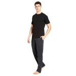Men Super Combed Cotton Rich Regular Fit Trackpant with Side Pockets