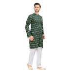Studio Shringaar Men's Cotton Relaxed Fit Straight Kurta